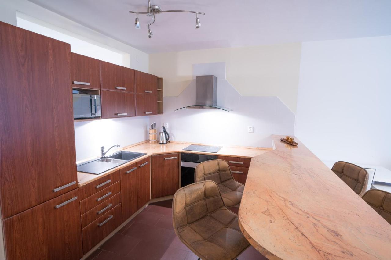 Apartment Vodni With Parking 브르노 외부 사진