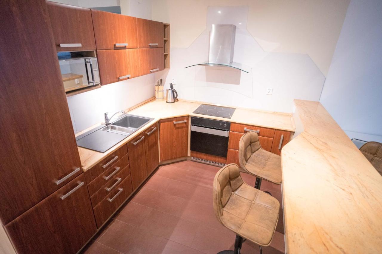 Apartment Vodni With Parking 브르노 외부 사진